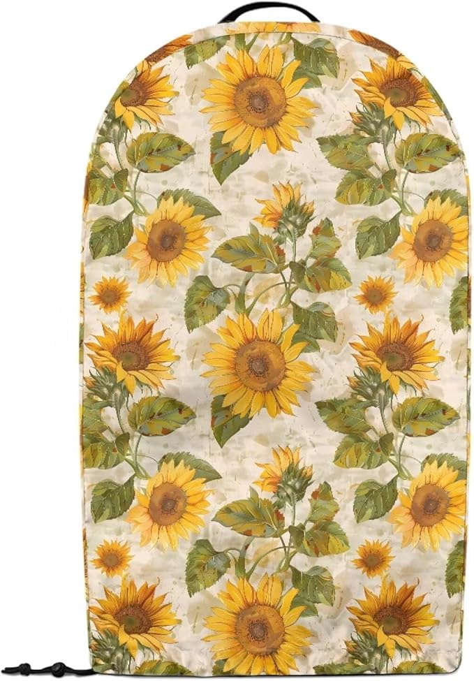 Sunflowers Patterns Blender Dust Cover Food Processor Cover Kitchen Machine Appliance Covers for Kitchen Counter Blender Covers for Home Decor