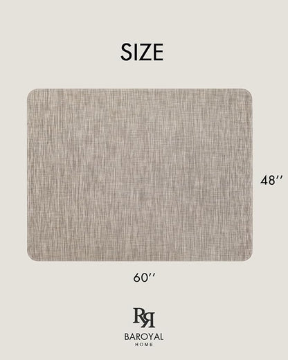 Office Chair Mat for Hardwood Floor Under Desk Computer Rolling Chair Mat for Wood/Tile Floor Non-Slip Heavy Duty Desk Rug PVC Plastic Hard Floor Protector 46"x 60" (Soapstone)