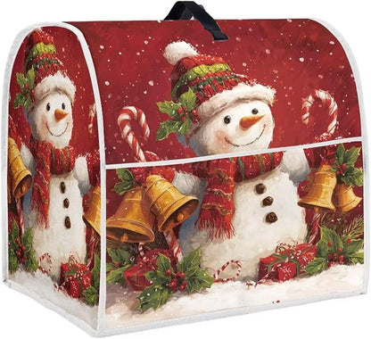 Christmas Stand Mixer Cover 6-8Qt Cute Mixer Cover Washable Anti-Stain Appliance Covers for Kitchen Counter Mixer Parts & Accessories Christmas Decor Gift for Holiday
