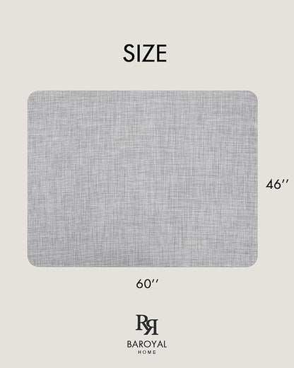 Office Chair Mat for Hardwood Floor Under Desk Computer Rolling Chair Mat for Wood/Tile Floor Non-Slip Heavy Duty Desk Rug PVC Plastic Hard Floor Protector 46"x 60" (Mist)