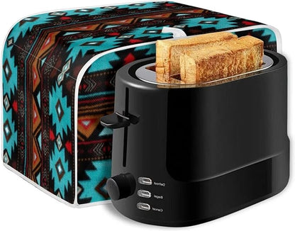 ZFRXIGN Tribal Aztec Toaster Cover 4 Slice Small Kitchen Appliance Cover Reusable Toaster Bag Microwave Oven Dust Cover Home Decorative Accessories Boho Southwestern