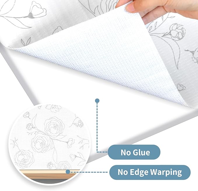 Shelf Liners for Kitchen Cabinets 12in x 20FT Non Adhesive Drawer Liner Sliver Floral Thickened Shelf Liner Paper Strong Non-Slip Easy to Clean for Tool Box Refrigerator with Knife and Tape Measure
