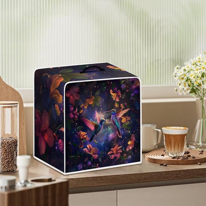 Hummingbird Dust Proof Cover for Coffee Maker Galaxy Coffee Machine Protector Washable Heat Resistant