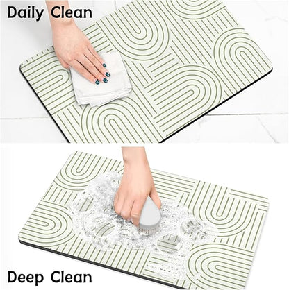 Pet Food Mats for Floor, Absorbent Dog Mat for Food and Water Dispenser Mat, Dog Food Mat Quick Dry Cat Food Mat Pet Supplies