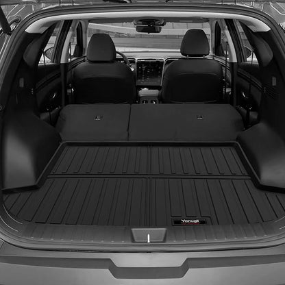 Custom Car Cargo Mats Trunk Liner All Weather TPE Protection Mat Accessories (for 2016-2021 Hyundai Tucson)