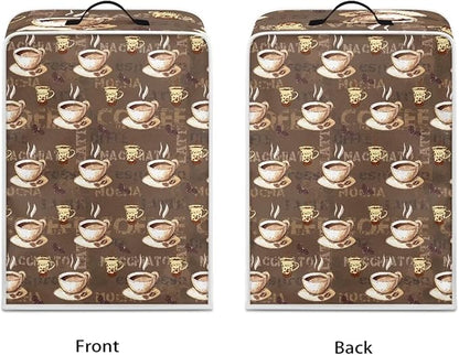 Coffee Maker Cover Dust Cover Washable Dustproof Kitchen Appliance Covers with Top Handle