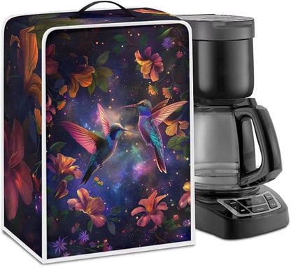 Hummingbird Dust Proof Cover for Coffee Maker Galaxy Coffee Machine Protector Washable Heat Resistant