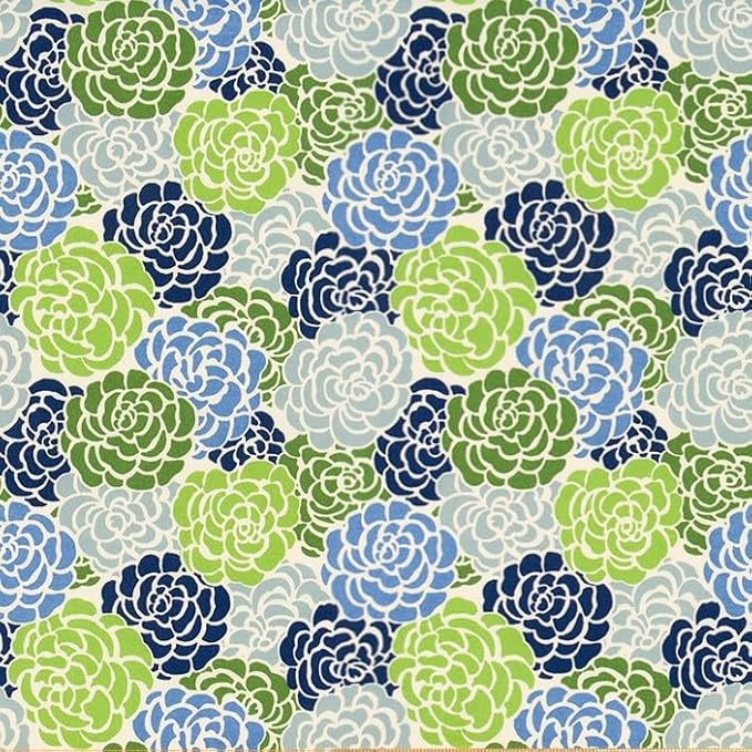 RSH DECOR: Tufted U-Shape Wicker Seat Cushions Set of 2 | 19” x 19” | All-Weather Spun Fabric | Water-Resistant | Outdoor Chair Cushions for Patio Furniture | Livi Courtyard Floral