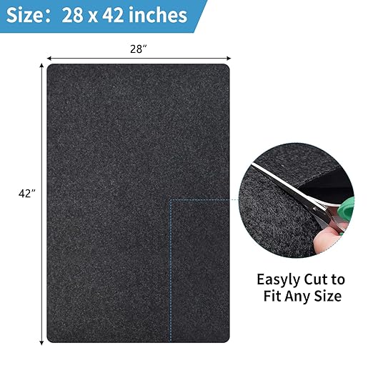 Kennel Pad Dog Crate Mat Liner, Absorbs Urine, Waterproof, Non-Slip, Washable Puppy Pee Pad for Kennel Training - Under Pet Cage to Protect Floors, Thin Cut to Fit Design (42" x 28" - 1 Pack )