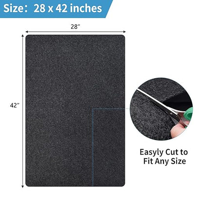Kennel Pad Dog Crate Mat Liner, Absorbs Urine, Waterproof, Non-Slip, Washable Puppy Pee Pad for Kennel Training - Under Pet Cage to Protect Floors, Thin Cut to Fit Design (42" x 28" - 1 Pack )