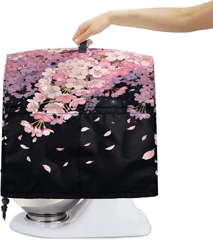 Mixer Dust Covers Cherry Blossom Stand Mixer Covers Protector Dust Cover Marble Design Mixer Cover Kitchen Aid Mixer Covers Accessories Kitchen Decoration