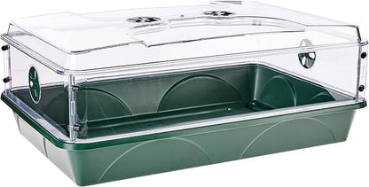 EarlyGrow 93774 Domed Propagator, 1 Height Extender, Green