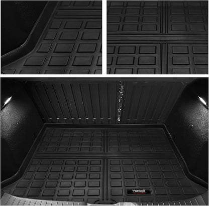 Custom Car Cargo Mats Trunk Liner All Weather TPE Protection Mat Accessories (for 2020-2025 Mazda CX-30)