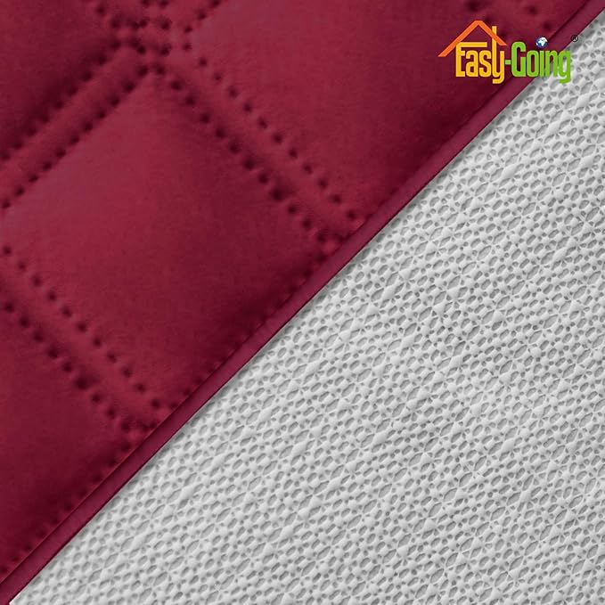 Easy-Going Sofa Slipcover Waterproof Couch Cover for 3 Cushion Couch Sofa Cover Furniture Protector Cover Pets Covers Washable Non-Slip Fabric Pets Kids Children Dog Cat (Sofa, Wine)