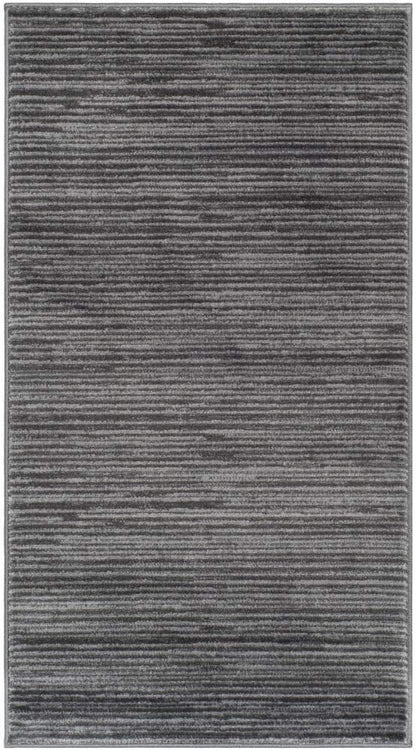SAFAVIEH Vision Collection Accent Rug - 2' x 3', Grey, Modern Ombre Design, Non-Shedding & Easy to Clean, Ideal for Entryway, Foyer, Bedroom (VSN606D)