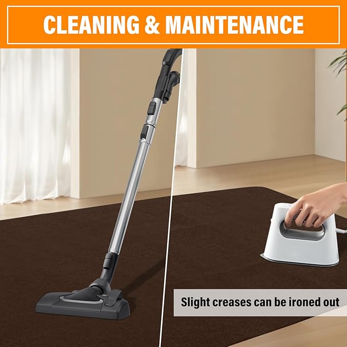 Office Chair mat for Hardwood Floor,55"x35" Anti-Slip Floor Protector for Home Office,Under Desk Mat,Computer Chair mat for Rolling Chairs Charcoal Coffce