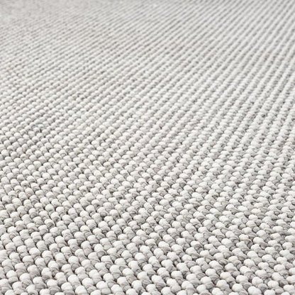 LUXE WEAVERS Solid Machine Woven Stone 5x7 Area Rug, Indoor Stain-Resistant Carpet
