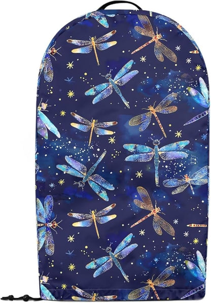 Dragonfly Pattern Blender Dust Cover Stand Mixer or Coffee Maker Appliance Covers with Drawstring Anti Fingerprint Polyester Dust Proof Stain Resistant Blender Cover for Kitchen