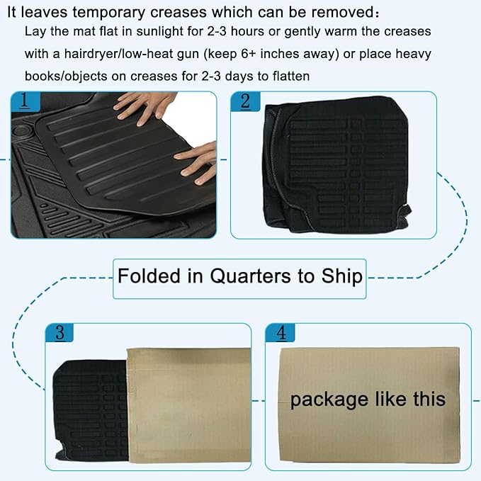 All Weather Rear Cargo Liners Trunk Tray Mats Custom Fit in Upper Deck Compatible with 2023 2024 2025 2026 KIA Sportage Without Subwoofer,Not for PHEV Models， 3D Waterproof Durable Odorless Flexible