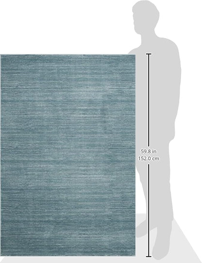 SAFAVIEH Area Rug 3x5 - Vision Collection - Aqua, Modern Ombre Design, Non-Shedding & Easy to Clean, Ideal for Foyer, Entryway, Bedroom, Accent Space (VSN606B)
