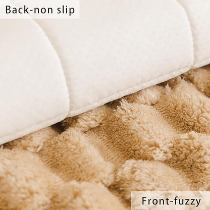 Plush Pet Sofa Covers for Dogs Washable Couch Protector for Cushion, Dog Friendly Furniture Covers Protector