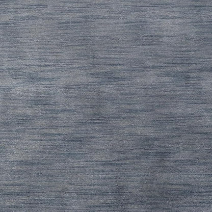 Rugsotic Carpets Hand Knotted Gabbeh Wool 3'x5' Area Rug Solid Light Blue L00111