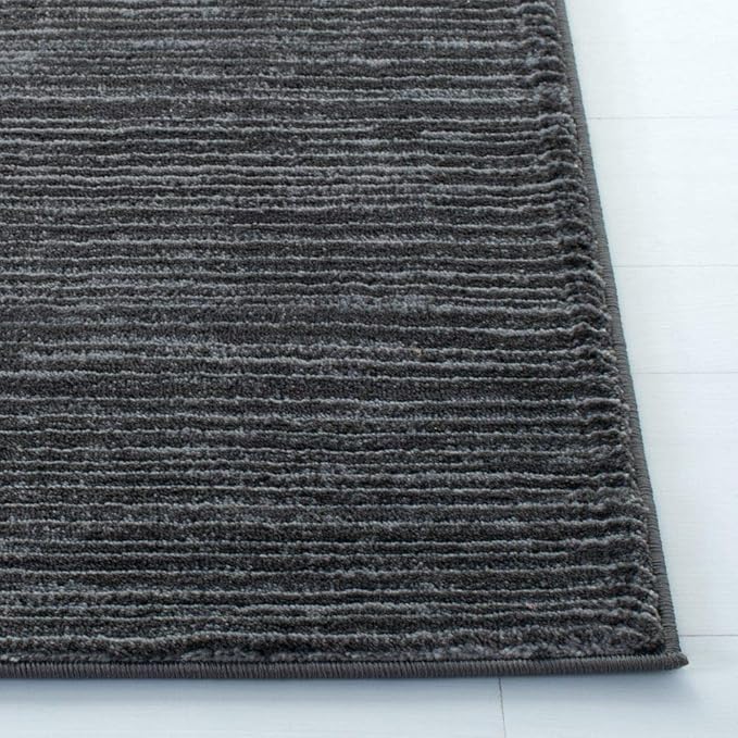SAFAVIEH Vision Collection Area Rug - 11' Square, Grey, Modern Ombre Design, Non-Shedding & Easy to Clean, Ideal for Living Room, Bedroom, Dining Space (VSN606D)