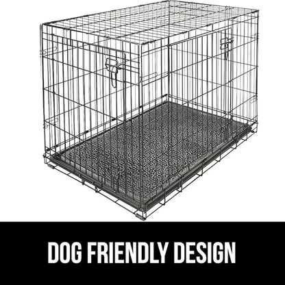 GORILLA GRIP SOAKSTOPPER Dog Door Mat, 48x30 Machine Washable Rug Absorbent Doormat Captures Moisture Mud Dirt, Quick Dry Soft Chenille Entryway Rugs Indoor Entrance Mats for Dog Paws, Gray