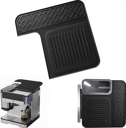 Premium Top Mat for Ninja Luxe Cafe Espresso Machine ES601 & ES701 – Custom Fit Coffee Machine Cover – Food-Grade Silicone – Waterproof, Heat-Resistant, Non-Slip, Easy to Clean, Coffee Bar Accessories
