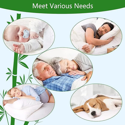 GOONIK Twin Size Mattress Protector, Breathable Bamboo Viscose Waterproof Twin Mattress Pad Cover with 6-16 inches Deep Pocket