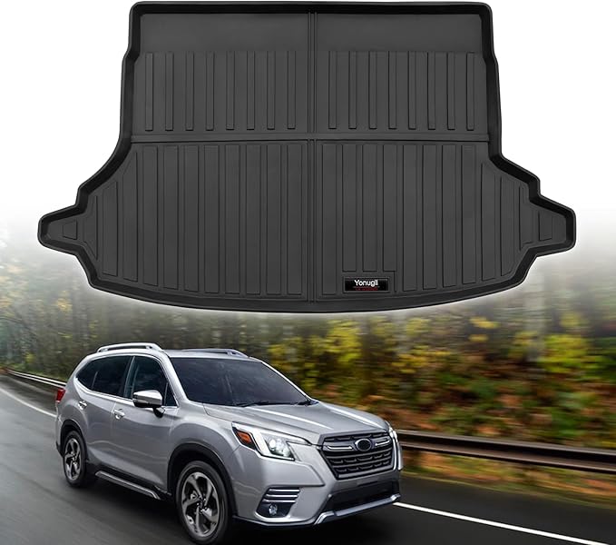 Custom for 2019-2024 Subaru Forester Cargo Mats Trunk Liner All Weather TPE Protection Mat Accessories (for 2019-2024 Subaru Forester)