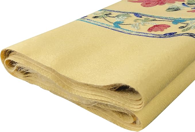 Urban CoCo Women's Embroidered Tassel Long Shawl Oversize Scarf Wraps for Women