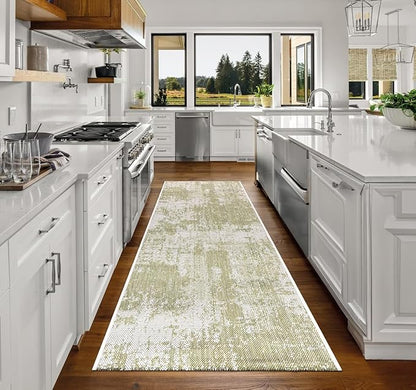 Keen Home Design Terrace Outdoor Runner Rug - 2x10 Washable Indoor/Outdoor Rug for Patio, Kitchen, Balcony, Beach, Garden, Deck and Porch, Size: 2'2"x9'11"