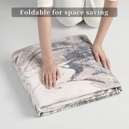 Ciicool 2x6 Washable Runner Rug, Modern Abstract Soft Hallway Rugs Runner, Non-Slip Thin Accent Rug Lightweight Brown Print Distressed Carpet for Laundry Entryway Bedroom Kitchen Indoor