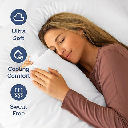 Cot Sheet Set 33” x 75” – Easy-Fit Cot Size Mattress Sheets – Ideal for Narrow Twin, Camper Bunk, RVs, Twin Bunks, Day Care and Camping Cots - Cot Size Fitted Sheet fits 6” to 10” Mattresses – White