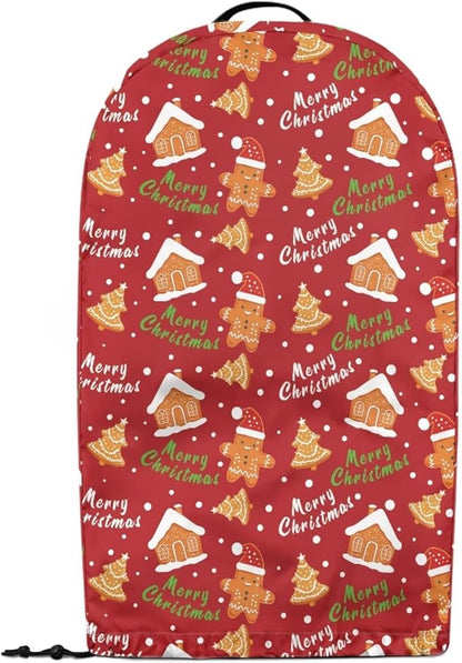 Christmas Gingerbread Blender Dust Cover Kitchen Appliance Oil-Proof Food Processor Protective Cover Keep Your Kitchen Clean
