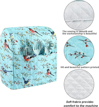 Stand Mixer Cover,Kitchen Mixer Cover Compatible With 5-8 Quart Kitchenaid Hamilton Mixers,Pioneer Woman Kitchen Aid Covers for Stand Mixer,Pioneer Women Kitchen Aid Mixer Assecories
