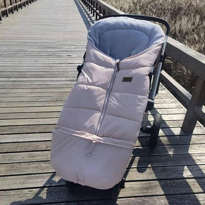 Length Ajustable Waterproof Stroller Winter Cover for All Stroller, XL,Good for Infant to Y5 pre-School Kids