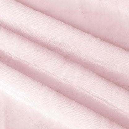 BEDELITE Body Pillow Cover with Zipper Closure, Super Soft and Cozy Fuzzy Fleece Pillowcase 20 x 54 Inches, Luxury Fluffy Plush Long Body Pillow Pillowcase for All Seasons(Pink)