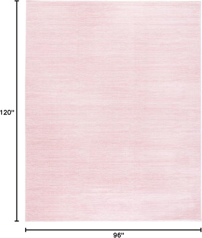 SAFAVIEH Area Rug 8x10 - Vision Collection - Large - Pink, Modern Ombre Design, Non-Shedding & Easy to Clean, Ideal for Living Room, Bedroom, Dining Space (VSN606U)