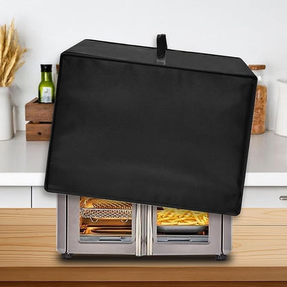 Heavy Duty Air Fryer Oven Cover for Emeril Lagasse Dual Zone 360 25QT French Door, Heat Resistant Dust Proof Protector, Waterproof Appliance Cover Fits 17.73"D x 15.37"W x 13.79"H