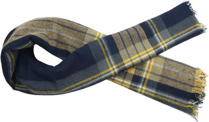 American Trends Women's Cozy Warm Winter Fall Blanket Scarf Stylish Soft Chunky Checked Giant Scarves Shawls