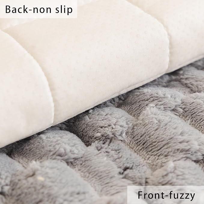 Plush Pet Sofa Covers for Dogs Washable Couch Protector for Cushion, Dog Friendly Furniture Covers Protector