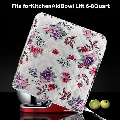 Stand Mixer Cover,Kitchen Mixer Cover Compatible With 5-8 Quart Kitchenaid Hamilton Mixers,Pioneer Woman Kitchen Aid Covers for Stand Mixer,Pioneer Women Kitchen Aid Mixer Assecories
