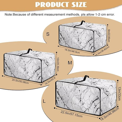 Toaster Oven Dust Cover with Pockets, Stain-resistant Kitchen Electrical Appliance Cover Countertop Ovens Decorations, S, 14.5 x 18.5 x 9 Inches, White Marble Black Crack