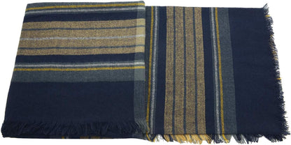American Trends Women's Cozy Warm Winter Fall Blanket Scarf Stylish Soft Chunky Checked Giant Scarves Shawls