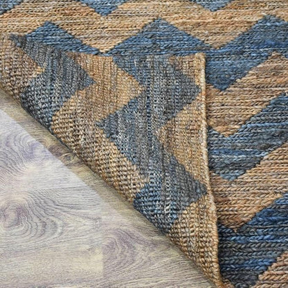 Rugsotic Carpets Hand Woven Flat Weave Kilim Wool ECO-Friendly Area Rugs - 9'x12', Rectangle Shape, Gold Color, Solid Plain Design, Low Pile Handmade Area Rugs for Living Room, Bed Room (D00111)