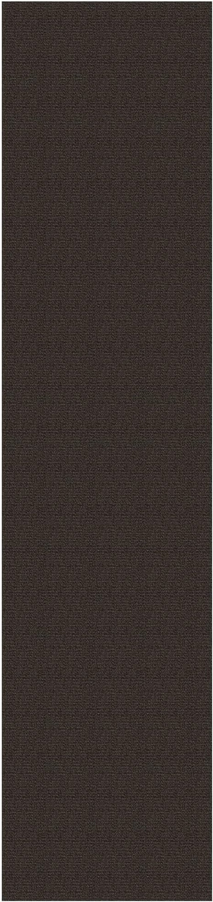 EARTHALL Washable Runner Rug 2x10 Ft Non Slip Runners for Hallways Long Cotton Rubber Backed Kitchen Runner Braided Indoor Floor Carpet Runners for Entryway, Hallway, Kitchen, Taupe/Coffee