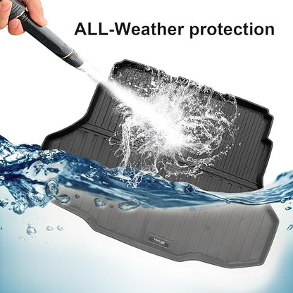 Custom Car Cargo Mats Trunk Liner All Weather TPE Protection Mat Accessories (for 2013-2017 Honda Accord)