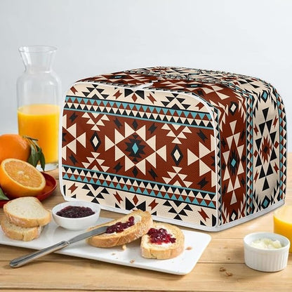 ZFRXIGN Southwestern Toaster Cover 4 Slice Small Appliance Covers Organizer Toaster Bag Washable Toaster Oven Cover Boho Tribal Aztec Native American